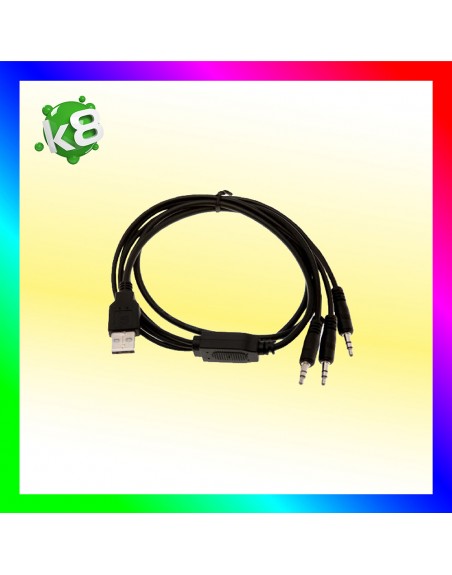 Cargador K8 3x USB