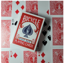 Juego de Cartas Rider Back para magia, juego, cardistry