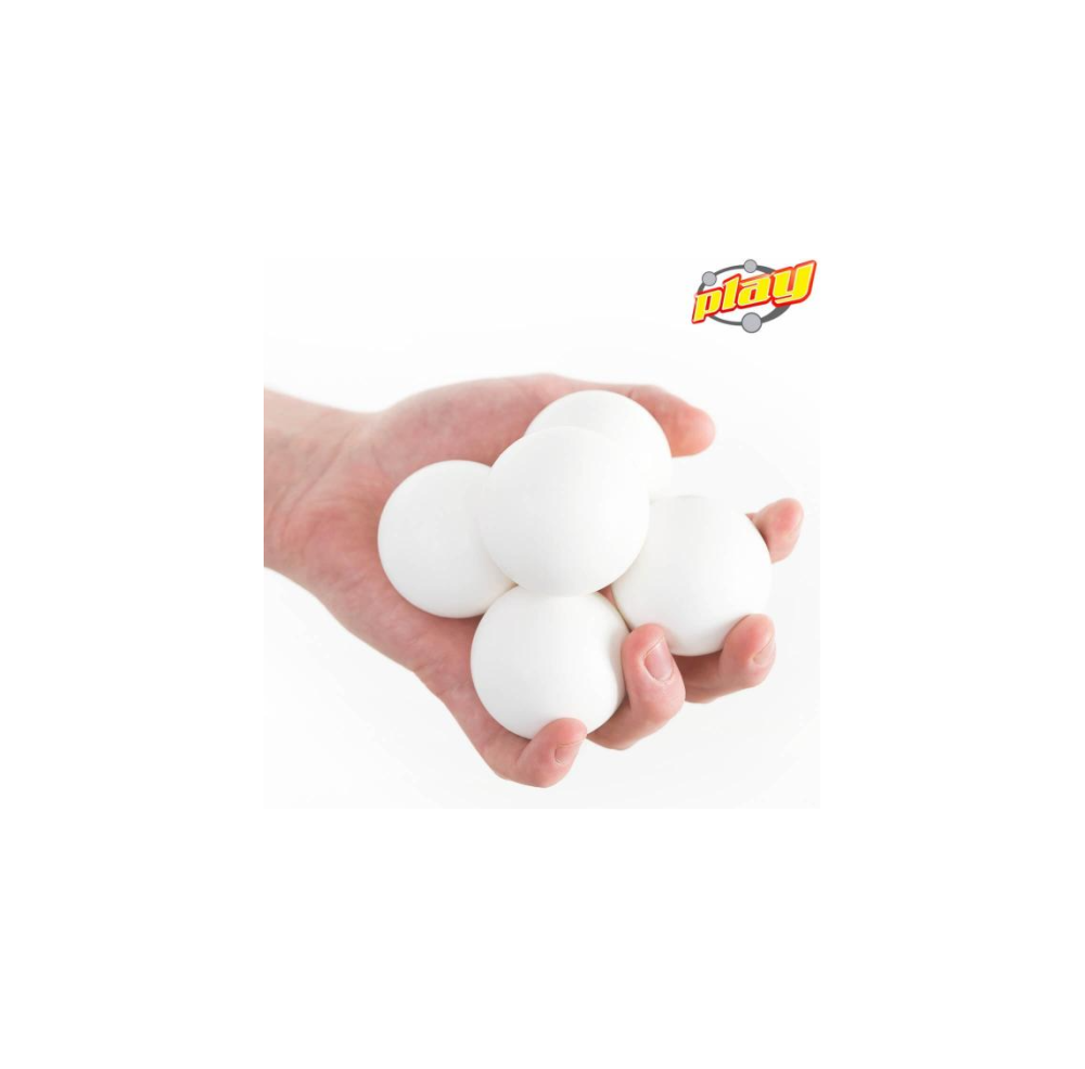 Set 7 Pelotas de Rebote Blancas 60mm G-Force Play
