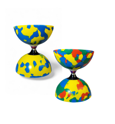 Diabolo Multicolor Eje Libre