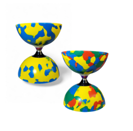 Diabolo Multicolor Eje Libre